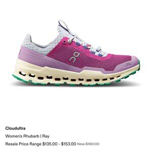 ON Cloudultra in Rhubarb | Ray, Size 9.5